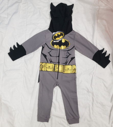 Costume pjs batman - costume/pjs, unico