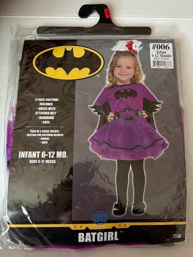 Batgirl vestito neonato - dc,
